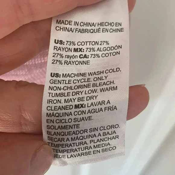 Chicos pink and red striped sweater - Picture 4 of 6